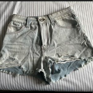 Light Wash Shorts